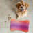 Dusk Ombre - 1 Piece Bone Shape Feeding Mat-101343327