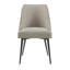 Chaise d'appoint rembourrée kaki Rowlett