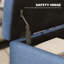 Banc de rangement avec repose-pieds