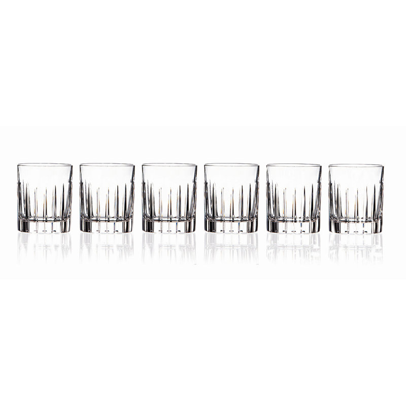Verre à scènes de cristal 4 oz rcr Timeless