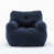 Dark Blue Faux Fur