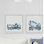 Saltash 2 Piece Wrapped Canvas Print-2092344228