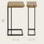 Oak Wood Side Table Large