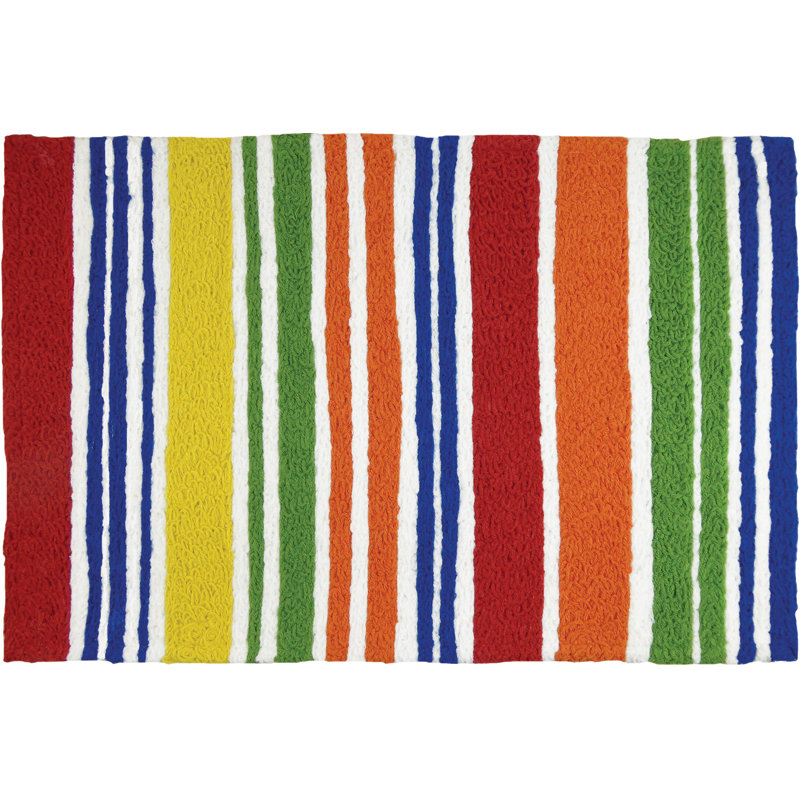 Juicy Fruit Striped Indoor Rug