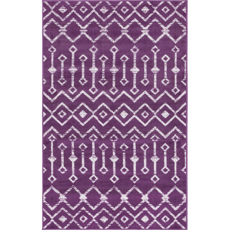 Moroccan Area Rug, Rectangle 99 x 160cm