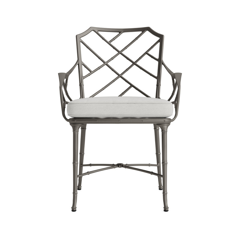 Calcutta Outdoor Dining Chair, Mica, Fusion Dove