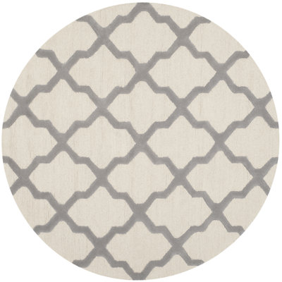 Cannen Hand Tufted Wool Geometric Rug