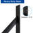 Heavy Duty Gate Corner Brace Bracket, Anti Sag Gate Kit Adjustable Gate Hardware (Doors Not Include)