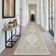Medallion Non Slip Washable Rug(Beige)