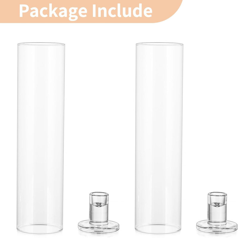 Ensemble de 2 porte-bougies Hurricane
