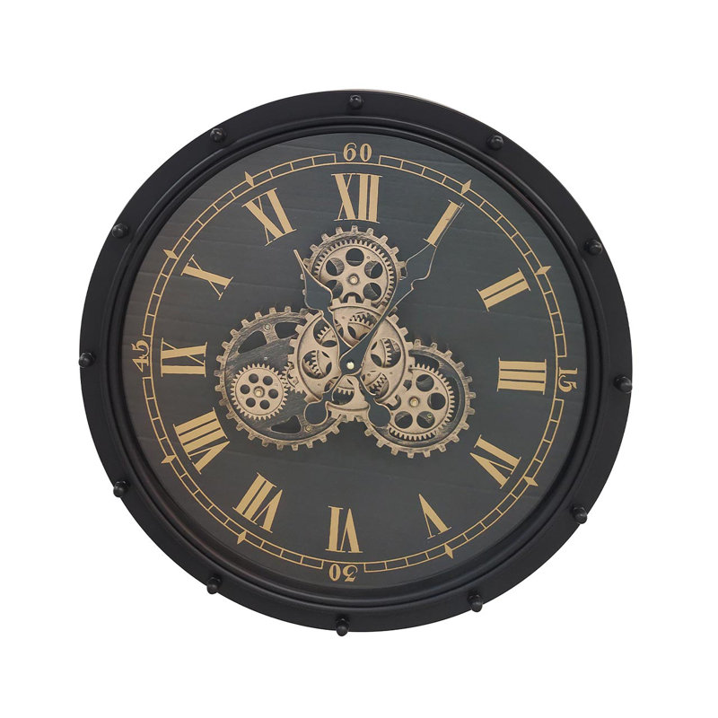 Inglewood Metal Wall Clock