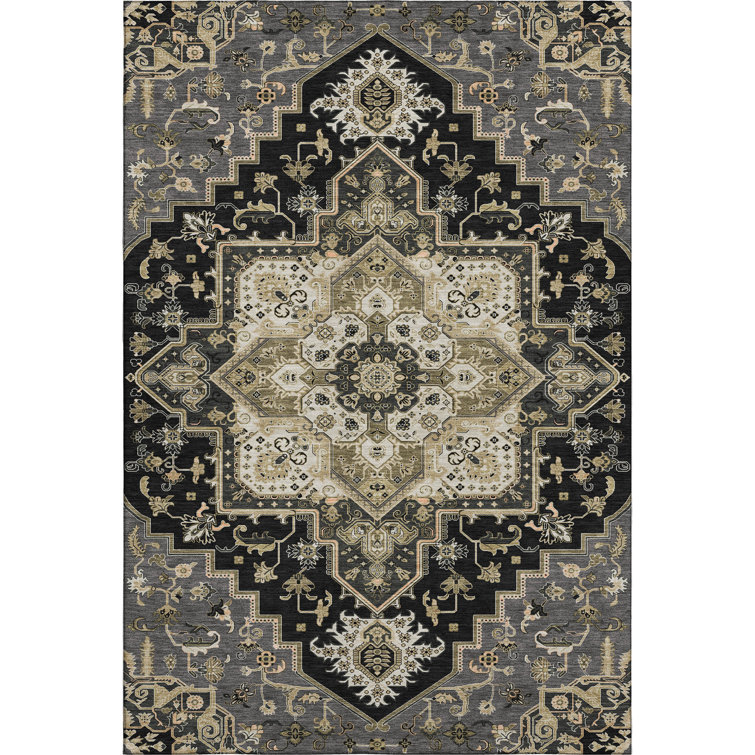 Premium Machine Washable Cossette AMF1036 Oriental Rug