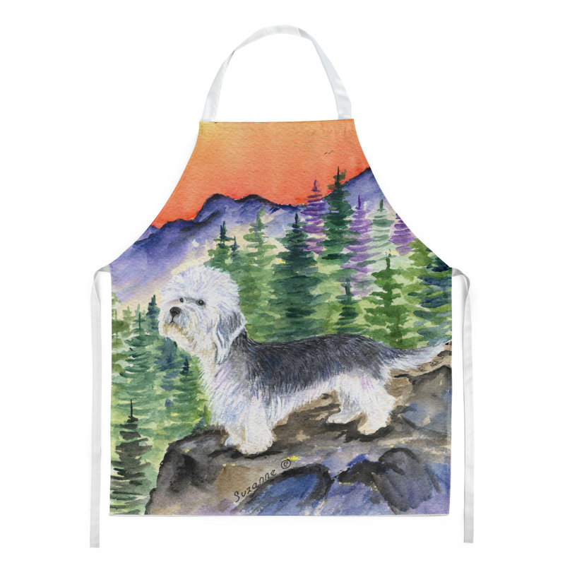 No Pattern Bib Apron
