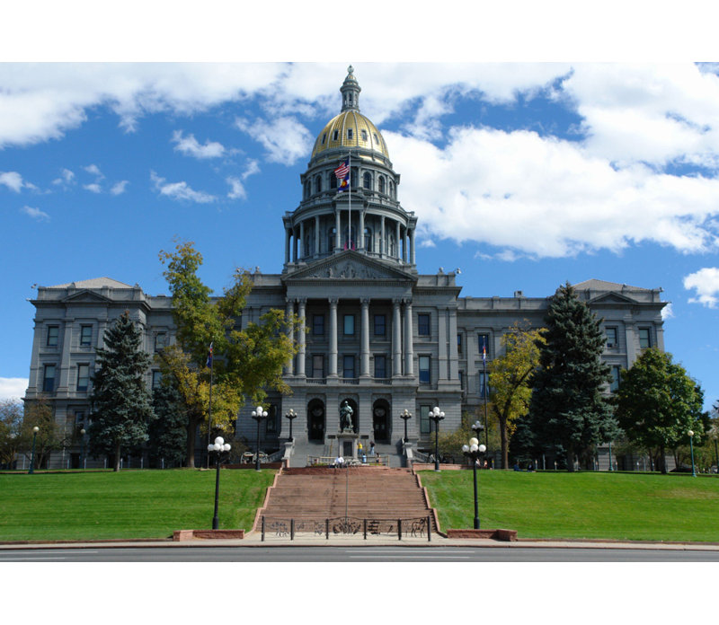 Denver Capital Building, 17" H x 24" W
