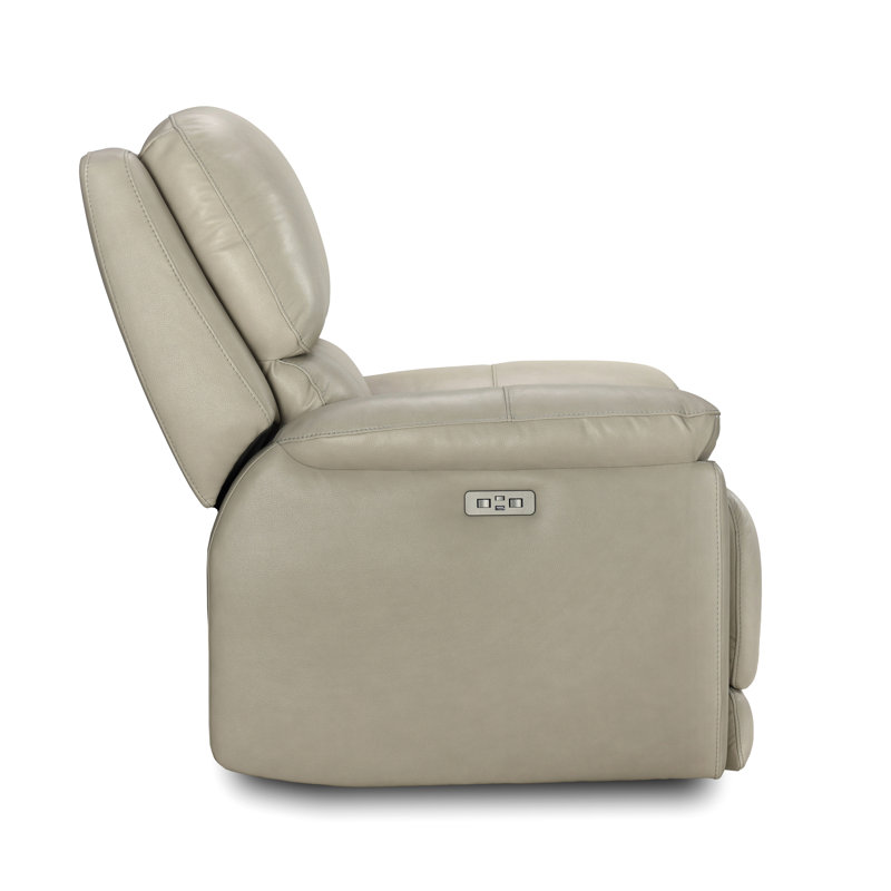 Musso Genuine Leather Dual-Power Standard Recliner