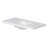 48-Inch Modern White Engineered Stone Bathroom Vanity Top with Integrated Rectangular Sink