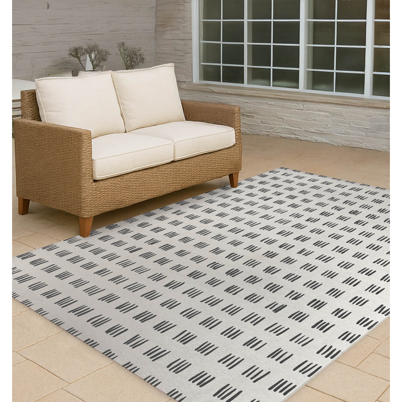 Dash Non-Slip Outdoor Rug, Rectangle 3' x 5'