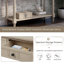 Console Daisy Series avec deux tiroirs et tablette inférieure-820311308-820311539-820311540-820311544