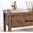 Solid Wood Tray Top End Table with Storage