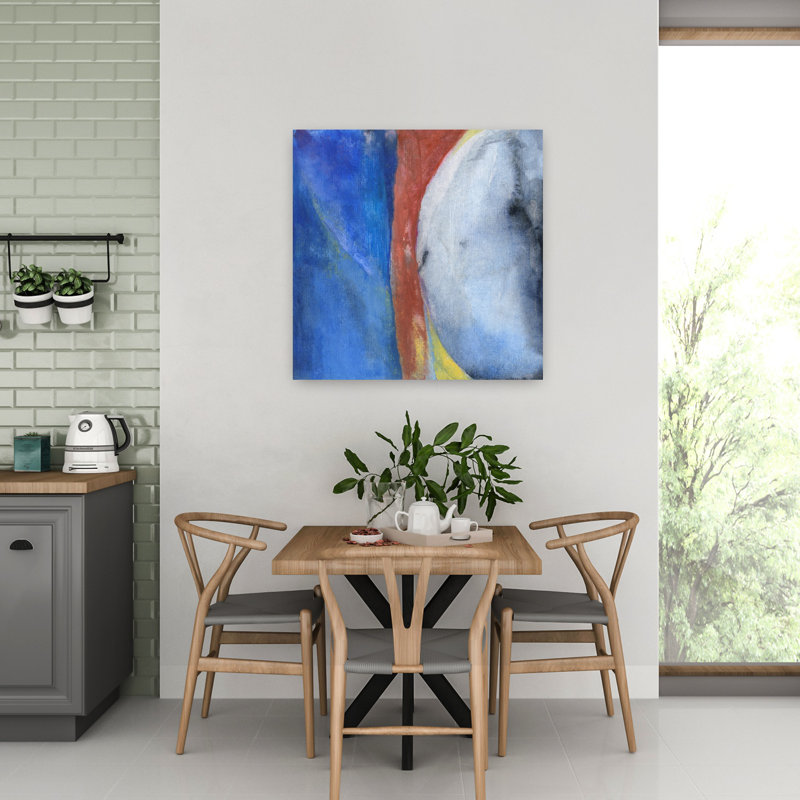Heaven At Night, art contemporain abstrait, H 32 po x l 32 po