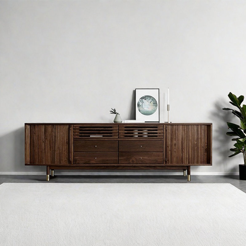 Meuble télé moderne et rétro, 82.68"