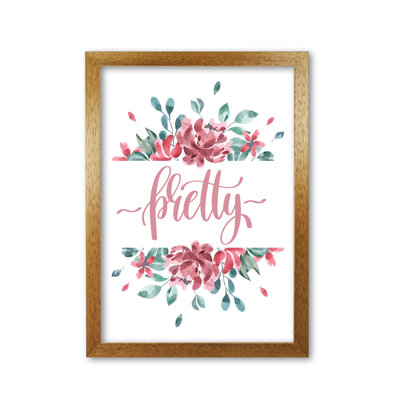 Pretty Pink Floral - Print