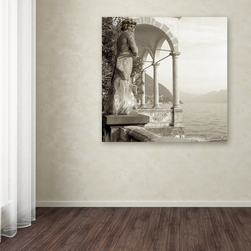Alan Blaustein «Giardini Italiano IV», reproduction de photo sur toile tendue, H 14 po x l 14 po x P 2 po