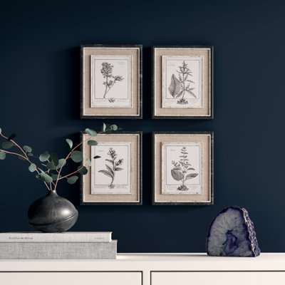 Ladouceur par Grace Feyock - Ensemble de 4 cadres pour photo imprimés sur papier