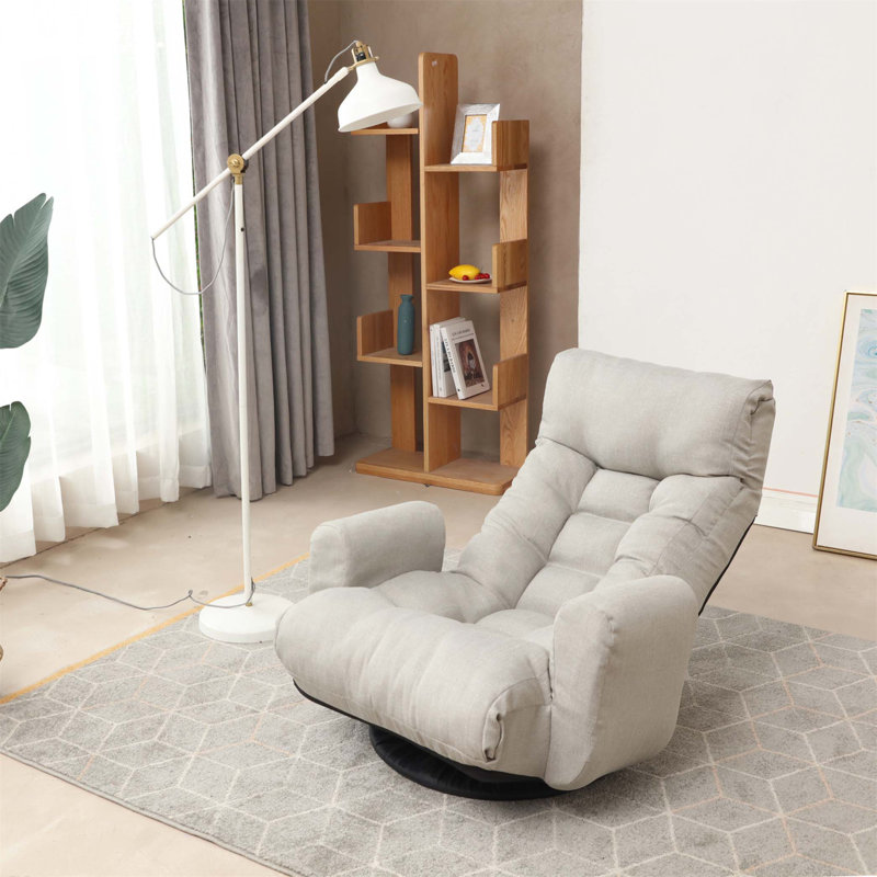Upholstered Swivel Recliner