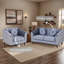 Ensemble de canapé de salon en microfibre 2 pièces-105503183