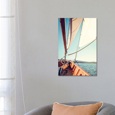 Setting Course by Ann Hudec - Wrapped Canvas Print