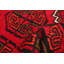 Tapis décoratif en laine de conception unique noué à la main new age esari turkman rouge 3 pi 5 po x 5 pi 3 po