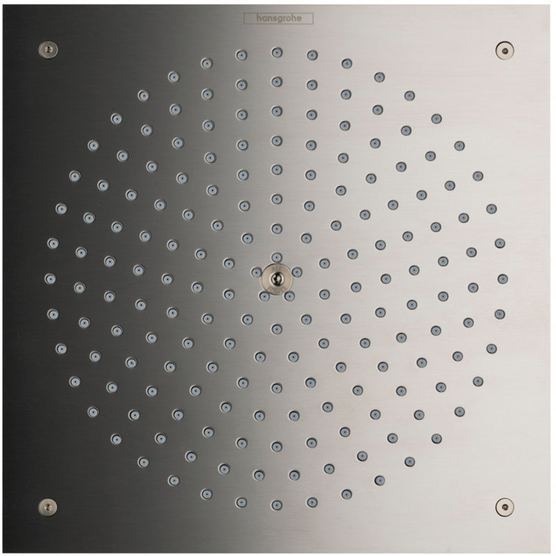 Raindance 2.5 GPM Rain Shower Head, Brushed Nickel