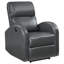 Fauteuil inclinable combinant 37,4 kg de poids de produit et de salon avec fauteuil électrique et similicuir