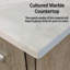 Ensemble de meuble-lavabo double 20 po avec couvercle et lavabo double-354860862-354860856