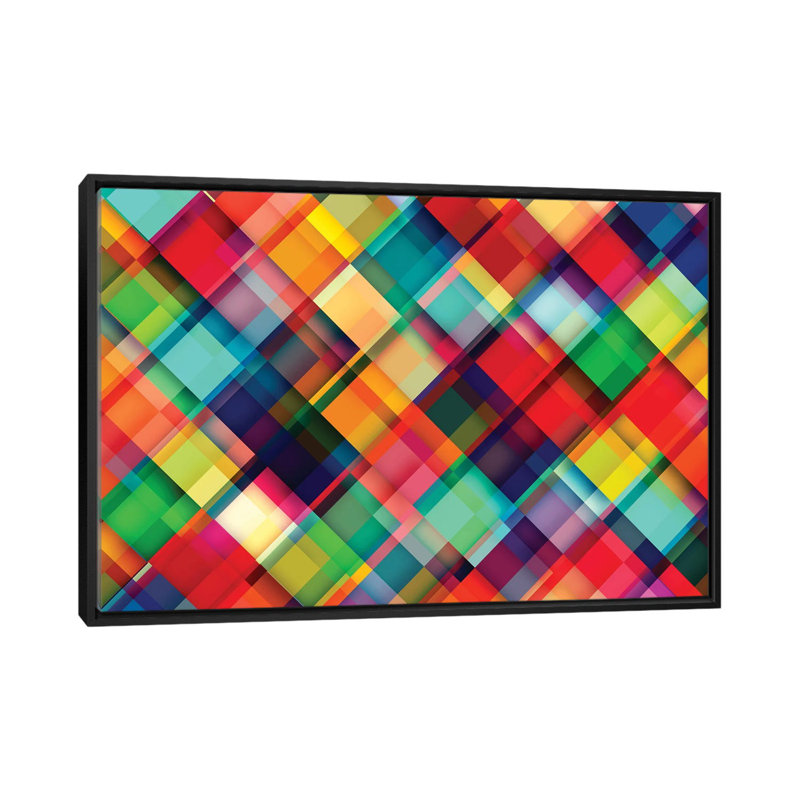 « souls » par danny fabrice, reproduction d’art sur toile tendue, H 18 po x l 26 po x P 1,5 po, Toile avec cadre noir