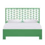 Ivy Twin Platform Bed, Citrus Orange