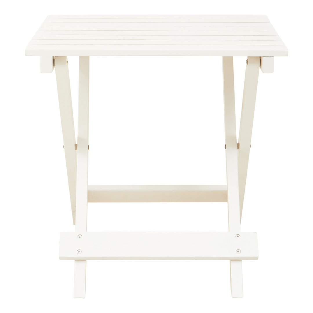 Farley Square Wood Folding Outdoor Side Table , 46cm cm W 46cm cm D
