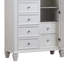Commode à 8 tiroirs Fraser blanc crème-579833716