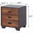 3-Drawer Rectangular Accent Table High End Table-106461426