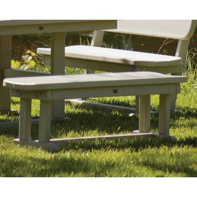 POLYWOOD Park Backless Bench