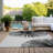 Flatweave Abstract Indoor / Outdoor Rug-1434525131