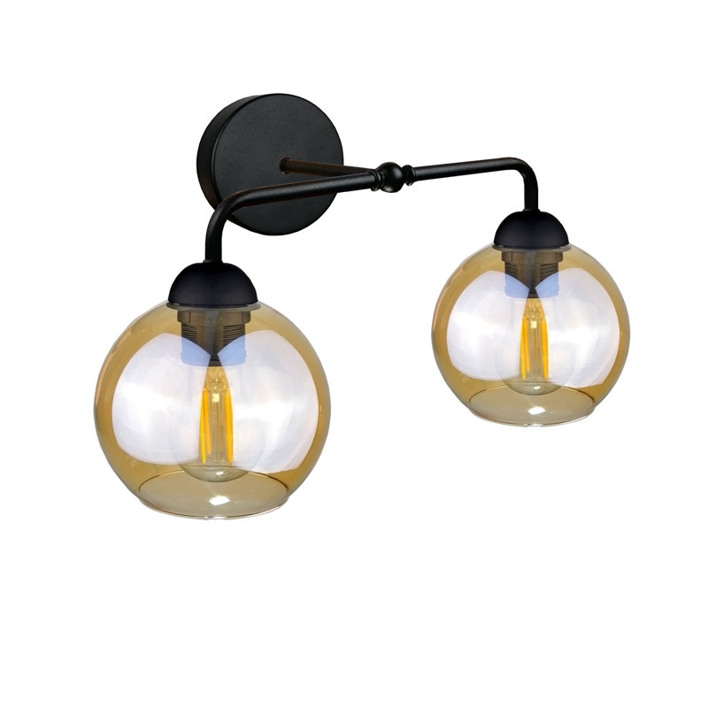 Armed Sconce, Black