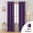 Grommet Top Thermal Insulated Room Darkening Window Curtain Panels (Set of 2)-97560658-97560656