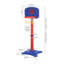 Freeport Park Adjustable Height 52.5cm W Plastic In-Ground Basketball Hoop with Basketball(s) Included