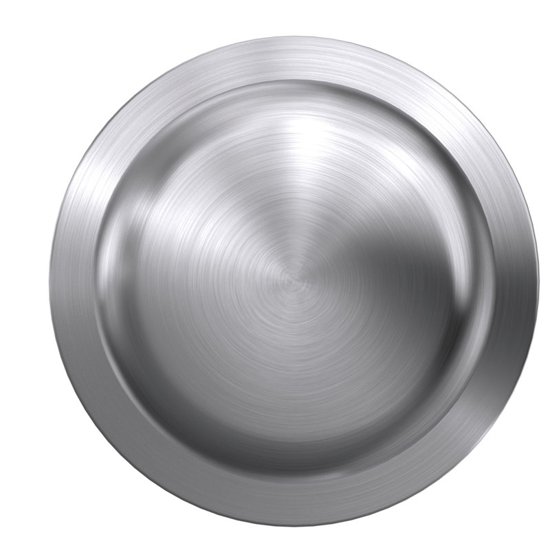 Custom Plymouth Hall-Closet and Bed-Bath Knob with Kinsler Trim, Satin Chrome