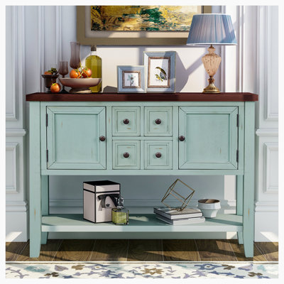 Armoire d'appoint en bois massif Delfausse
