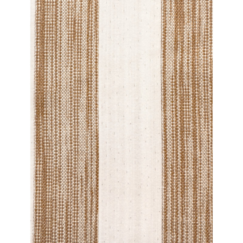 Mint Green Sardinia Stripe Indoor Outdoor Pillow 20x20, Light Copper, Square 20", Pillow Cover Only - No Insert