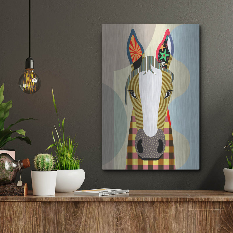 «Horse Play» par Lanre Adefioyue, H 16 po x l 12 po