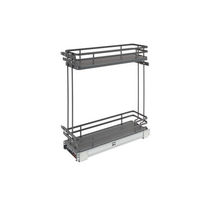 Organisateurs à deux niveaux avec fermeture en douceur Rev-A-Shelf